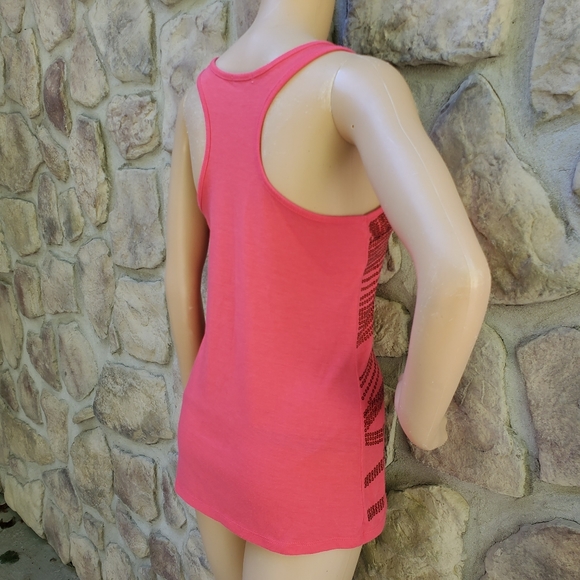 CHARLOTTE RUSSE | Pinkish Sequin Racerback Tank - Picture 6 of 8